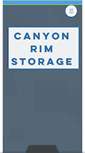 Mobile Screenshot of canyonrimstorage.com